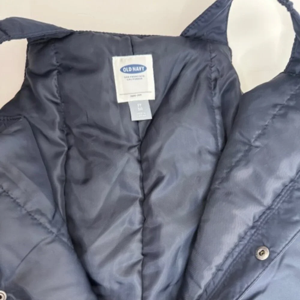Navy Blue Old Navy Bib Overall Snowpants for Toddlers